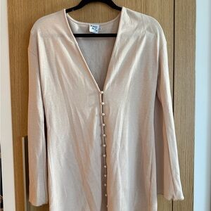 Princess Polly Cream Knit Top